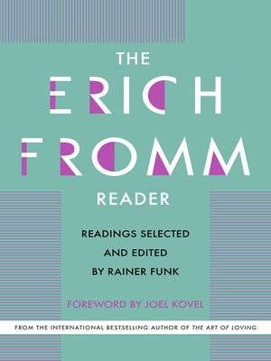 cover image of The Erich Fromm Reader